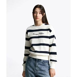 타미힐피거 TOMMY HILFIGER 스크립트 스웨트셔츠 (T22F6TTO042WT10FG) T22F6TTO042WT10FG 454354