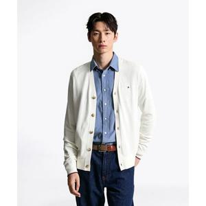 타미힐피거 TOMMY HILFIGER 캐시미어 블렌드 티핑 가디건 (T12F7KCD110MT1Z00) T12F7KCD110MT1Z00 453955