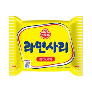 봉지라면 오뚜기 라면사리 110g 12개