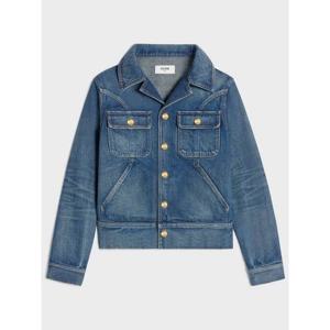 라프리마 셀린느 트러커 자켓 인 DARK UNION 워시 데님 다크 유니언 2Q827365M 07DU