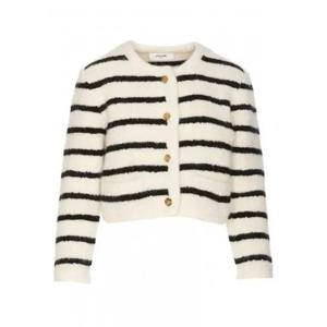 라프리마 셀린느 스트라이프 크롭 가디건 2AP7A740X 38EC