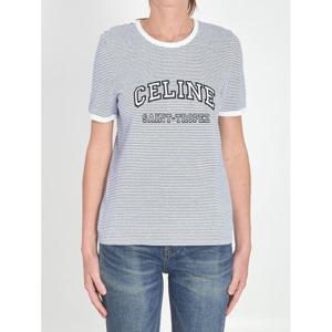 라프리마 CELINE 70S 티셔츠 인 스트라이프 저지 셀린느 2X36M880Y 01ZQ