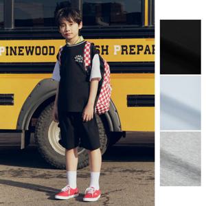 탑텐키즈 MKG2IP3401 공용 에슬레틱 COOL Air 코튼 더블니트 세트