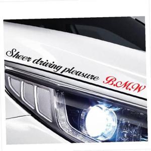 D24 BMW호환 흘림체 슬로건 로고 데칼스티커