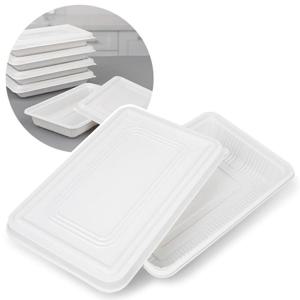 크린랩 위생 도시락 5개입 사각 일회용기 소풍도시락