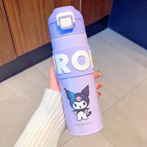 텀블러 산리오 쿠로미 큐티 간편손잡이 500ml