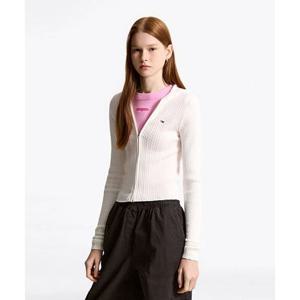 타미진스 TOMMY JEANS 에센셜 후디 가디건 (T32F7KCD52TWT1YBH) T32F7KCD52TWT1YBH 453508