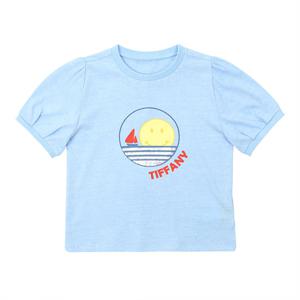 [티파니(정상)]BL 스마일 나염티(T32KAT040-BS)