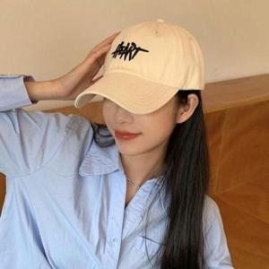 [패션] 자수 여성 볼캡 러닝 데일리모자