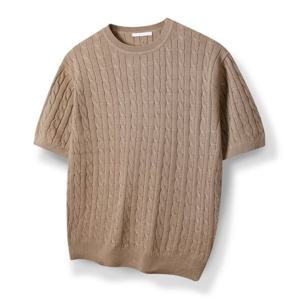 [해리슨] 클래식 기본 라운드 니트 반팔 HA-1497 WES1031