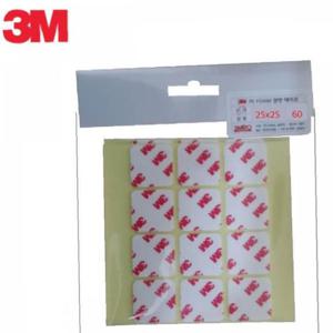3M 4421 다용도 양면테이프 사각 25x25mm 60개입