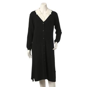 [마더피아]투톤배색 니트원피스(ROP6034)