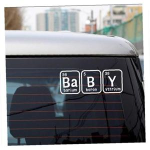 BaBY/A타입원소기호 자동차스티커