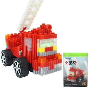 툭툭블럭 글로벌이지 이지 소방차 (교통기관 8종 시리즈)