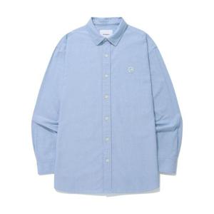 커버낫 COVERNAT 피그먼트 옥스포드 셔츠 라이트 블루 CO2401SH01LB 452939