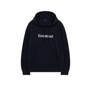 커버낫 COVERNAT [추영우, 최윤지 ]센터 어센틱 후디 Dark Navy CO2503HD01DN 452692