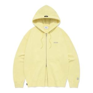 커버낫 COVERNAT 스몰 어센틱 후디 집업 옐로우 CO2401HZ01YL 452806