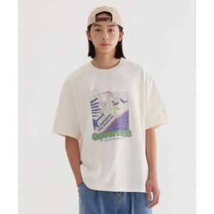 커버낫 COVERNAT 쿨 코튼 바캉스 그래픽 티셔츠 Ivory CO2502ST19IV 452868