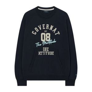 커버낫 COVERNAT 슬로건 그래픽 맨투맨 Dark Navy CO2503CR24DN 452843