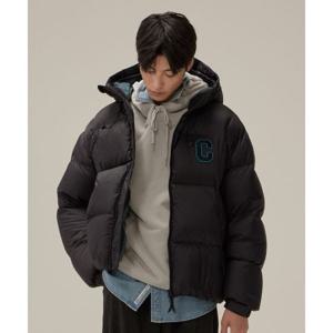 커버낫 COVERNAT RDS 컬리지 볼륨 후디 다운 블랙 CO2404DP23BK 453156