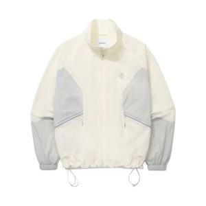 커버낫 COVERNAT 컬리지 블록 트랙 자켓 아이보리 CO2403JK02IV 453180