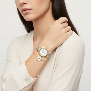 엠포리오 아르마니  아르마니 AR80086SET (GIANNI) 지아니 자개 팔찌 세트 여성 메탈시계