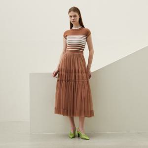 에고이스트 (23년가을상품) EN3KO762 스트라이프 민소매 원피스