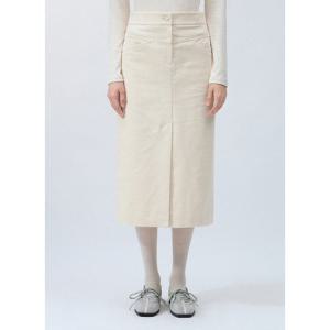 코듀로이 밴딩 스커트 (TWWSKO82050)