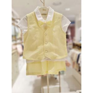 (에뜨와) (여름백일돌선물)(S)그웬정장3PCS (07S023201) (유아 출산 백일 돌선물 조카선물)