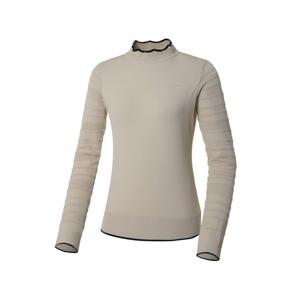 [와이드앵글]여성 CO 플로랄 반넥 스웨터 WWP23K12E2