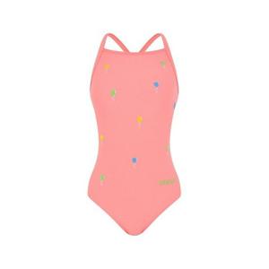 (A5SL1CO02_COR) 여성 플러피프렌즈2 선수 원피스 싱글크로스 스트랩백