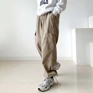통바지 폴틴 골덴 카고 조거 와이드 팬츠 SD-230913M
