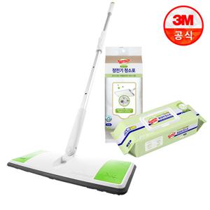 [3M] 올터치 막대걸레 대형+정전기 대형 50매+물걸레 대형 30매
