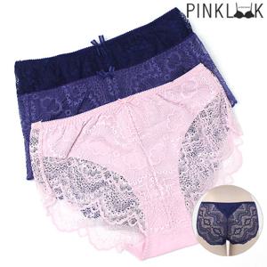[핑크룩] 95~105 엘루 레이스 노라인 여성팬티1종/택1