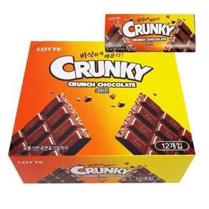 롯데 크런키 34gx12개입x4 무