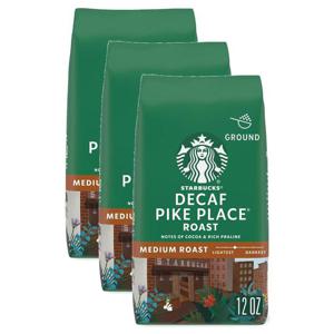 스타벅스 디카페인 파이크플레이스 미디움 분말 스벅 340g 3팩