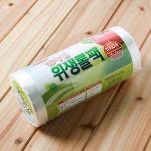 1000매 롯데 이라이프 실속형 위생롤팩(25x35cm)