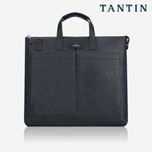 탄틴 가죽 남자 토트백 T21355 헬맷백 네이비