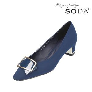 [소다 공식] SODA 여성 포인트 장식 펌프스 ALF129 TA40 (4cm)