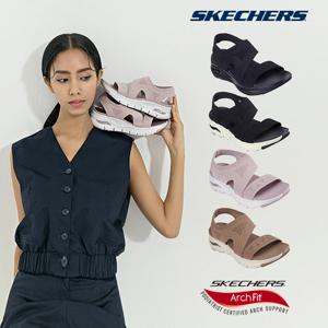 스케쳐스 여성용 아치핏 샌들