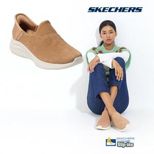 스케쳐스 여성용 울트라플렉스 소가죽 슬립인스