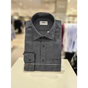 (RPWSG0035NY) (레노마 일반핏) 따뜻 기모 꼬임사 지도리체크 긴팔셔츠