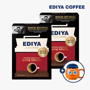 [이디야] 오리지널 아메리카노 150T x2 (+귀여운 머그컵 증정)