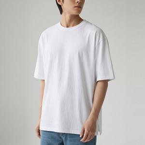 [리얼슬로우]옆트임 레이어드 반팔 티셔츠 RSTS3080