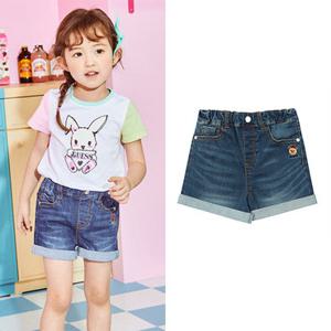 [게스키즈] 진청 3.5부 롤업 데님 팬츠 (택가96,000원)