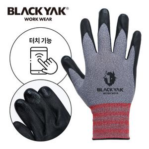 블랙야크 코팅장갑 작업 반코팅 목장갑 작업용 장갑 스마트터치