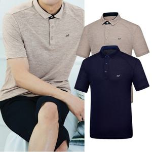 비티알 BTR 남성 골프웨어 여름 반팔 지짐이 카라 티셔츠