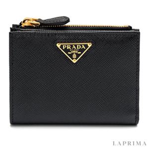 라프리마 [프라다] 사피아노 가죽 반지갑 1ML050-QHH-F0002