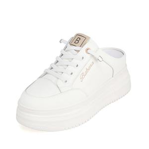 [바바라(슈즈)]소가죽 베이직 몰드창 키높이 뮬_BBG174BE