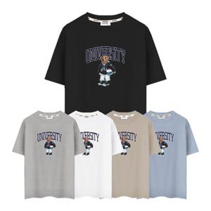 제네브 M~3XL 비침없는 기능성 쿨코튼 20수 반팔티 유니버스티